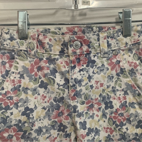 Ralph Lauren Kids Floral Print Skinny Jeans - Picture 2 of 8